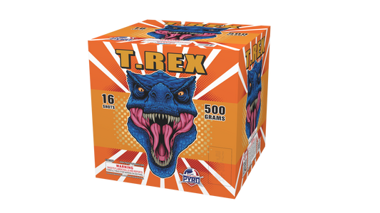 T. Rex Major League Pyro wholesale 500g fireworks cake