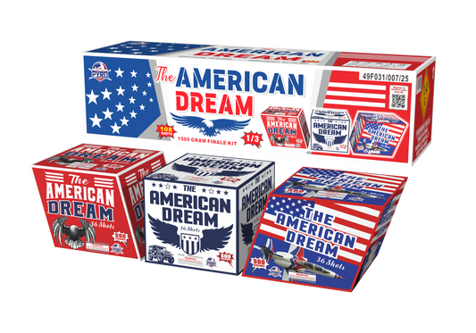 The American Dream Major League Pyro wholesale 500g fireworks cake
