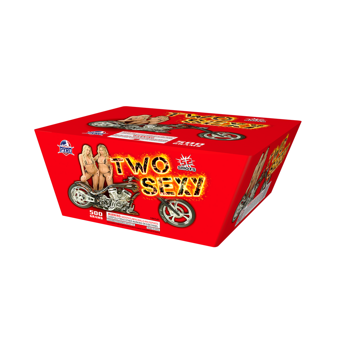 Two Sexy 52 Shots Major League Pyro wholesale 500g fireworks cake