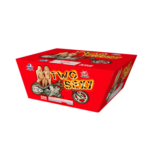 Two Sexy 52 Shots Major League Pyro wholesale 500g fireworks cake
