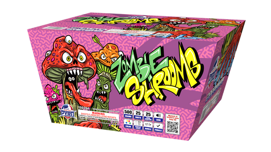 Zombie Shrooms Major League Pyro wholesale 500g fireworks cake