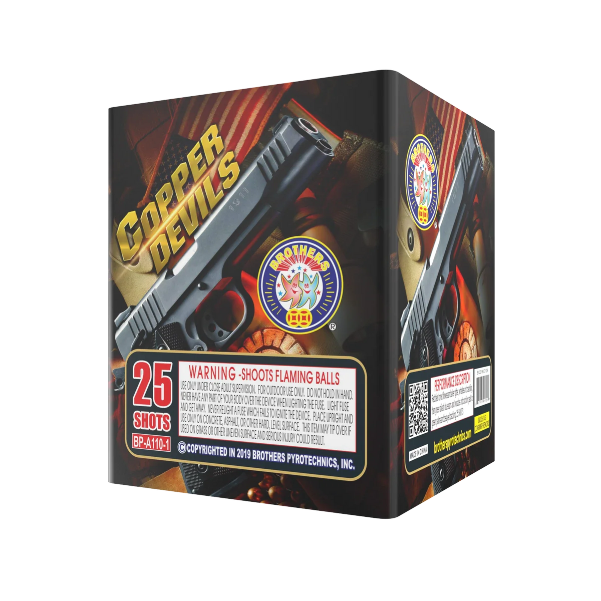 Copper Devils product packaging