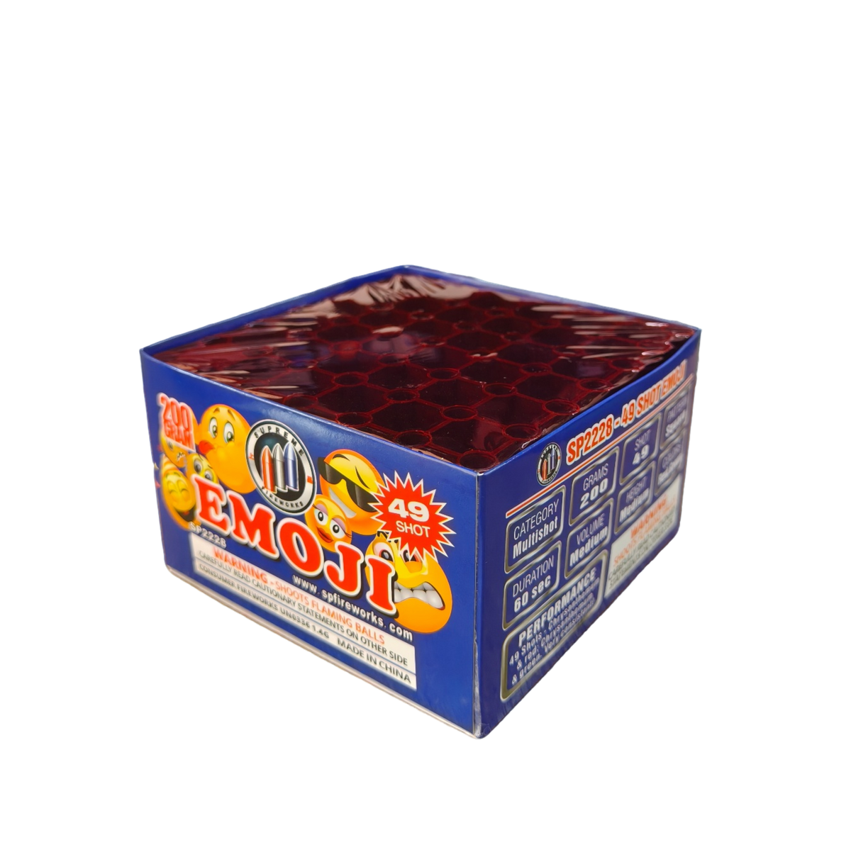 EMOJI 49 Shot Cake product packaging