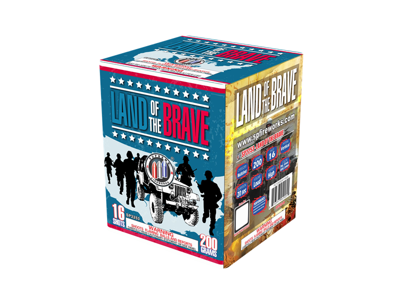 Land Of The Brave product packaging