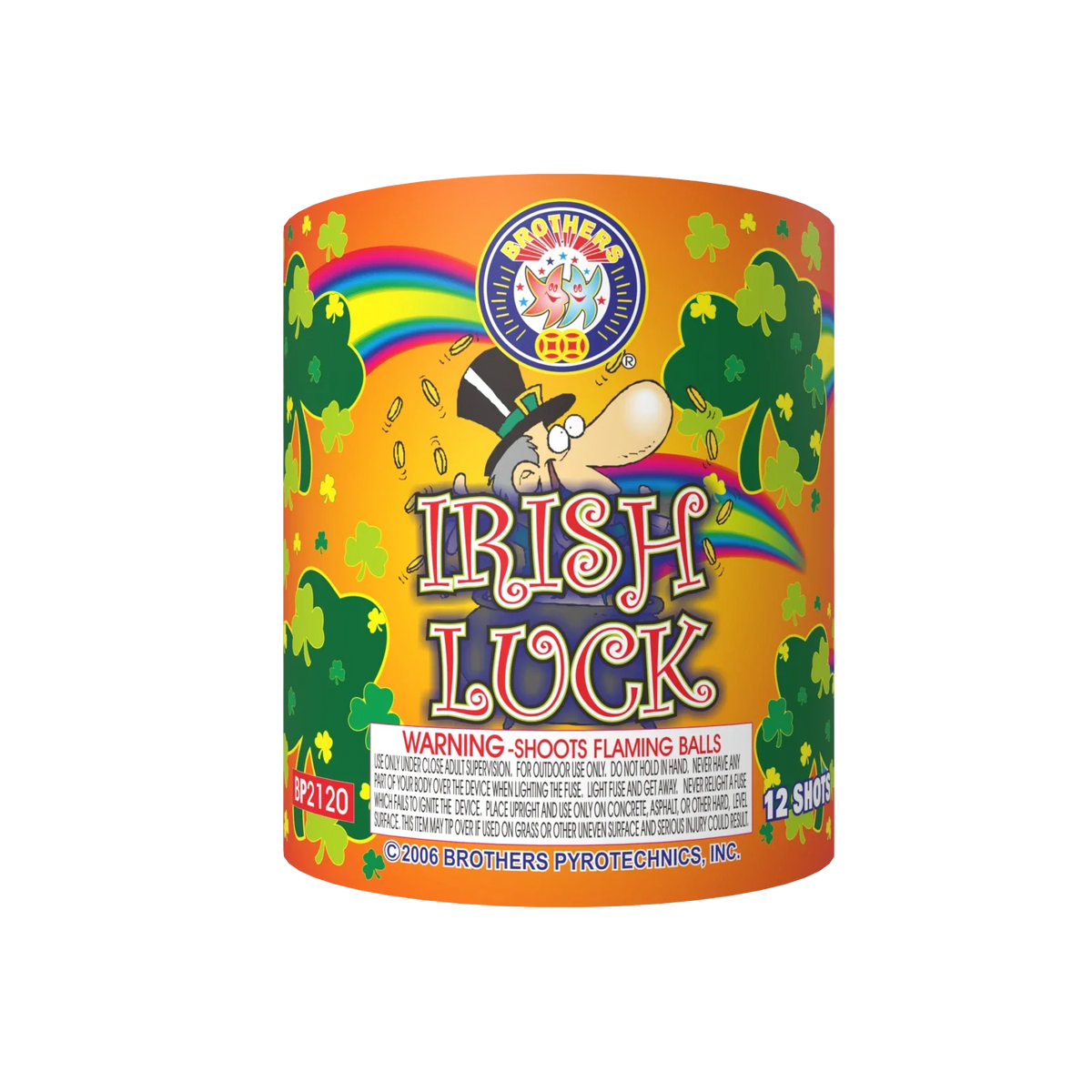 Luck O' Irish 12 Shots product packaging