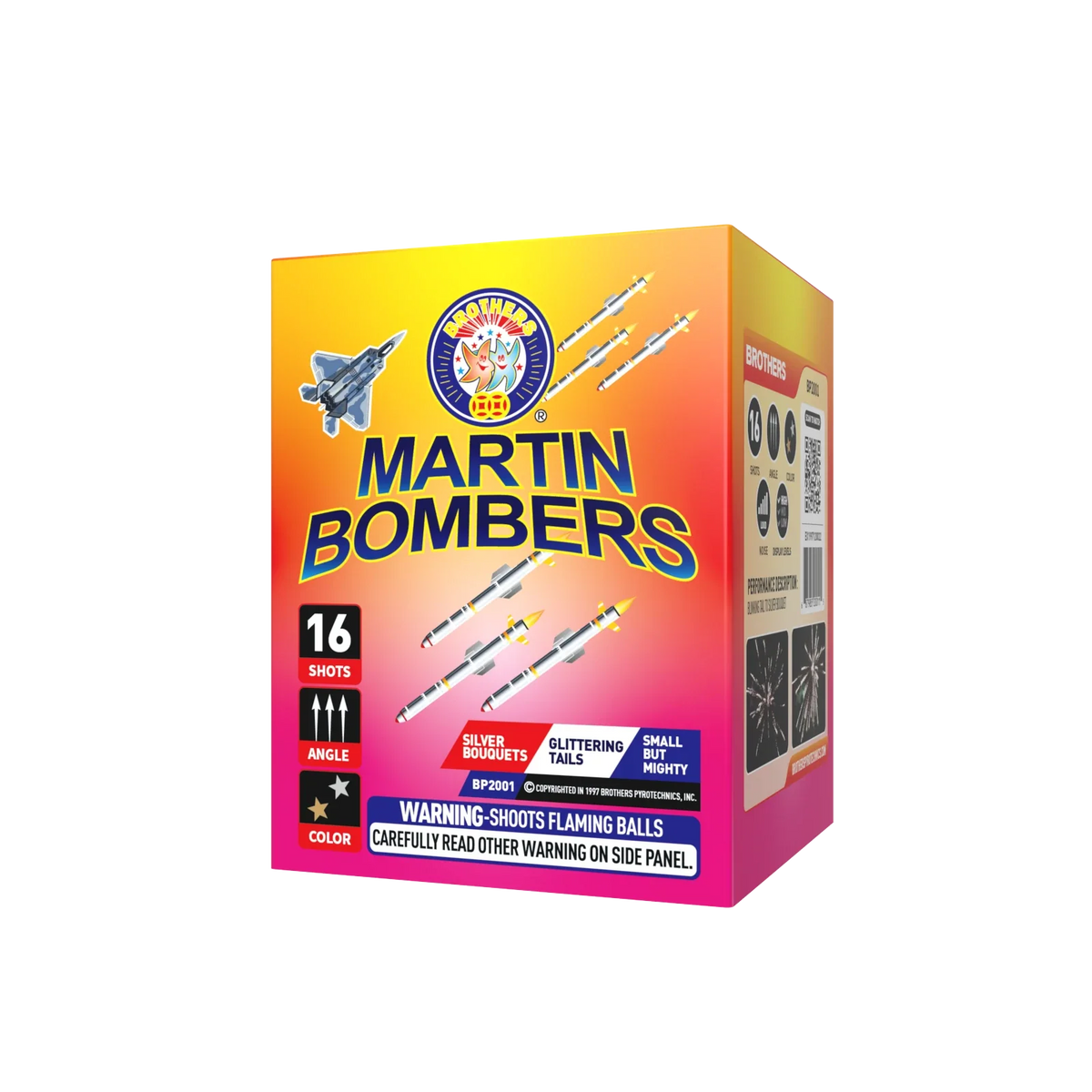 Martin Bombers  16 Shots product packaging