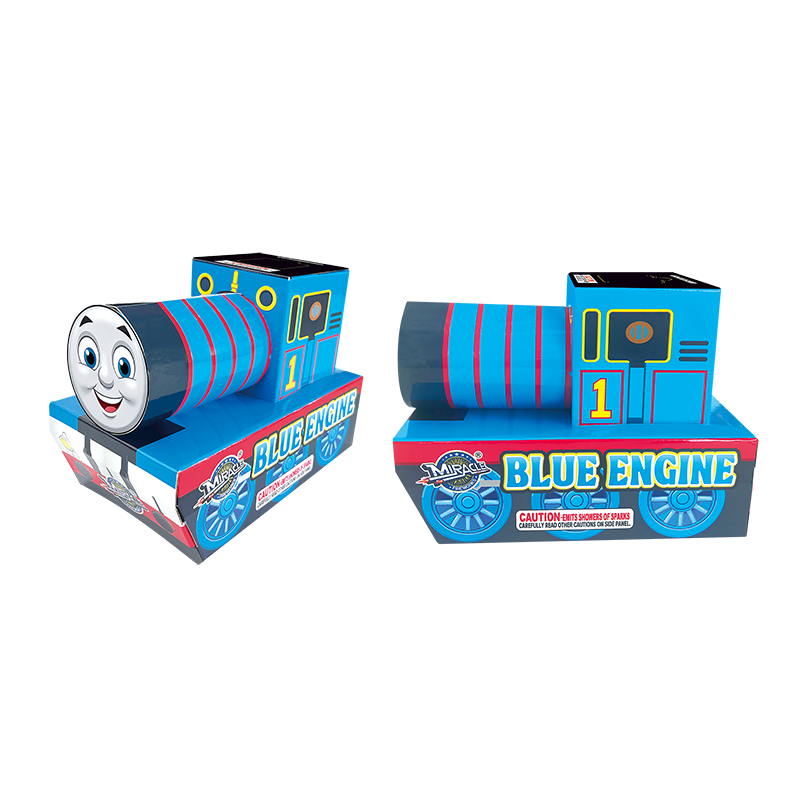 BLUE ENGINE M3030 — original Miracle Fireworks product image