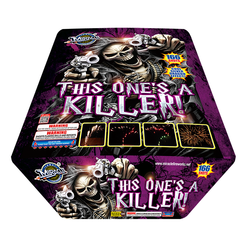 THIS ONE'S A KILLER M5018 — original Miracle Fireworks product image