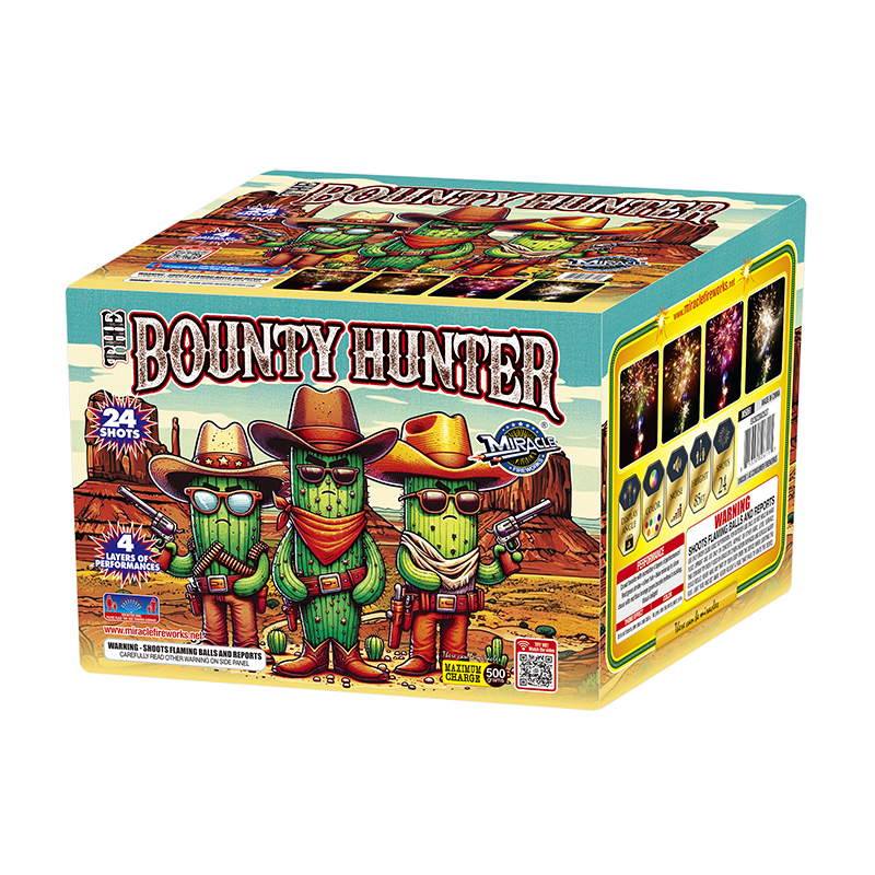 THE BOUNTY HUNTER M5061 — original Miracle Fireworks product image