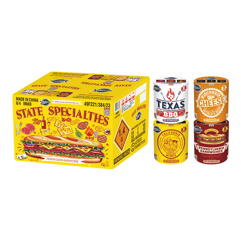 STATE SPECIALTIES M669 — original Miracle Fireworks product image