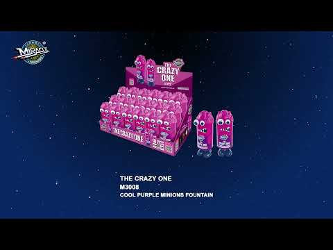 THE CRAZY ONE M3008 — official Miracle Fireworks YouTube demo