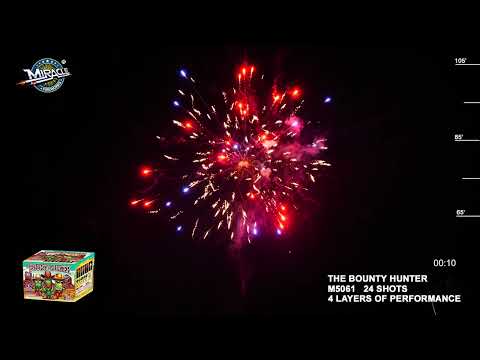 THE BOUNTY HUNTER M5061 — official Miracle Fireworks YouTube demo