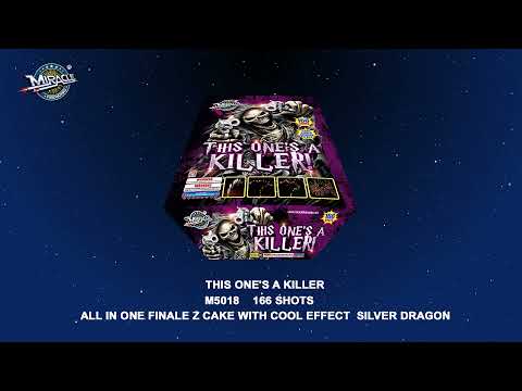 THIS ONE'S A KILLER M5018 — official Miracle Fireworks YouTube demo