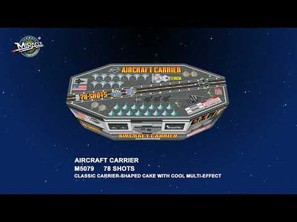 AIRCRAFT CARRIER M5079 — official Miracle Fireworks YouTube demo