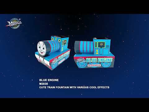 BLUE ENGINE M3030 — official Miracle Fireworks YouTube demo