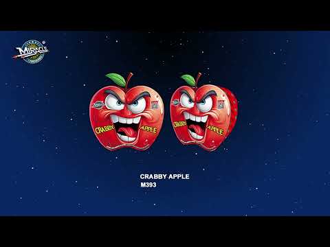 CRABBY APPLE M393 — official Miracle Fireworks YouTube demo