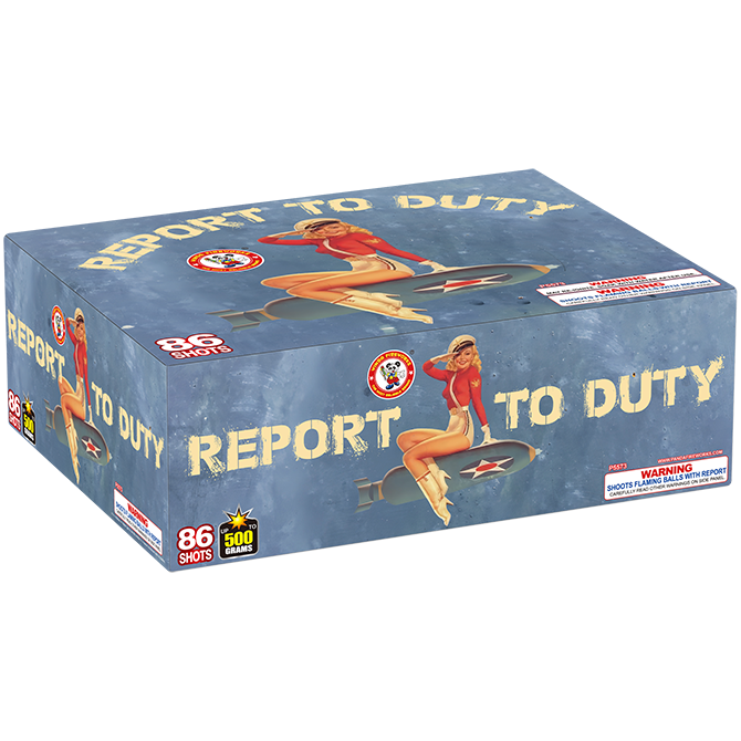 Report To Duty product packaging
