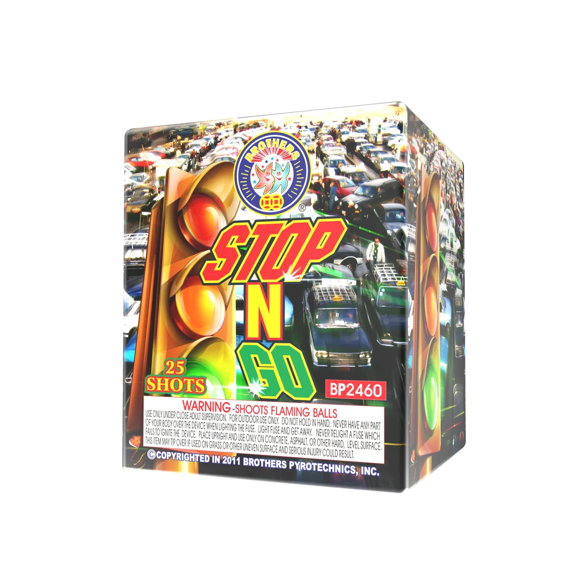 Stop & Go 25 Shots product packaging