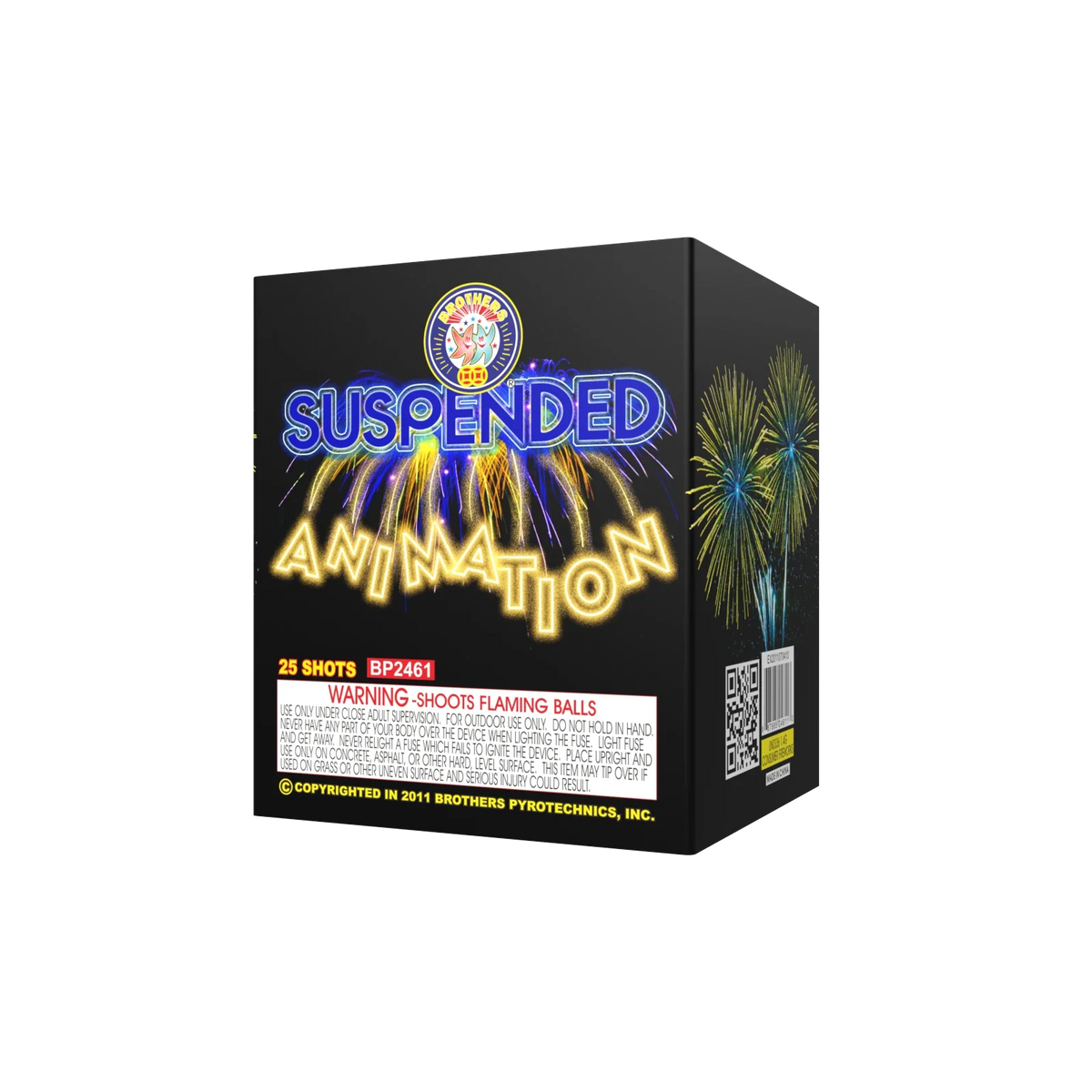 Suspended Animation 25 Shots product packaging