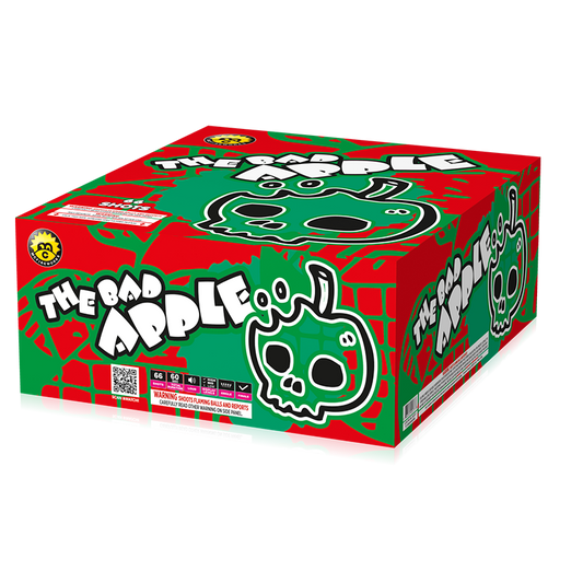 The Bad Apple product packaging