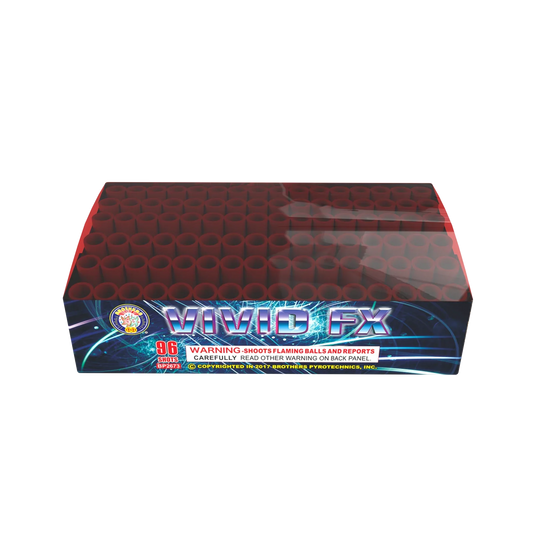 Vivid FX 96's Z Fire product packaging