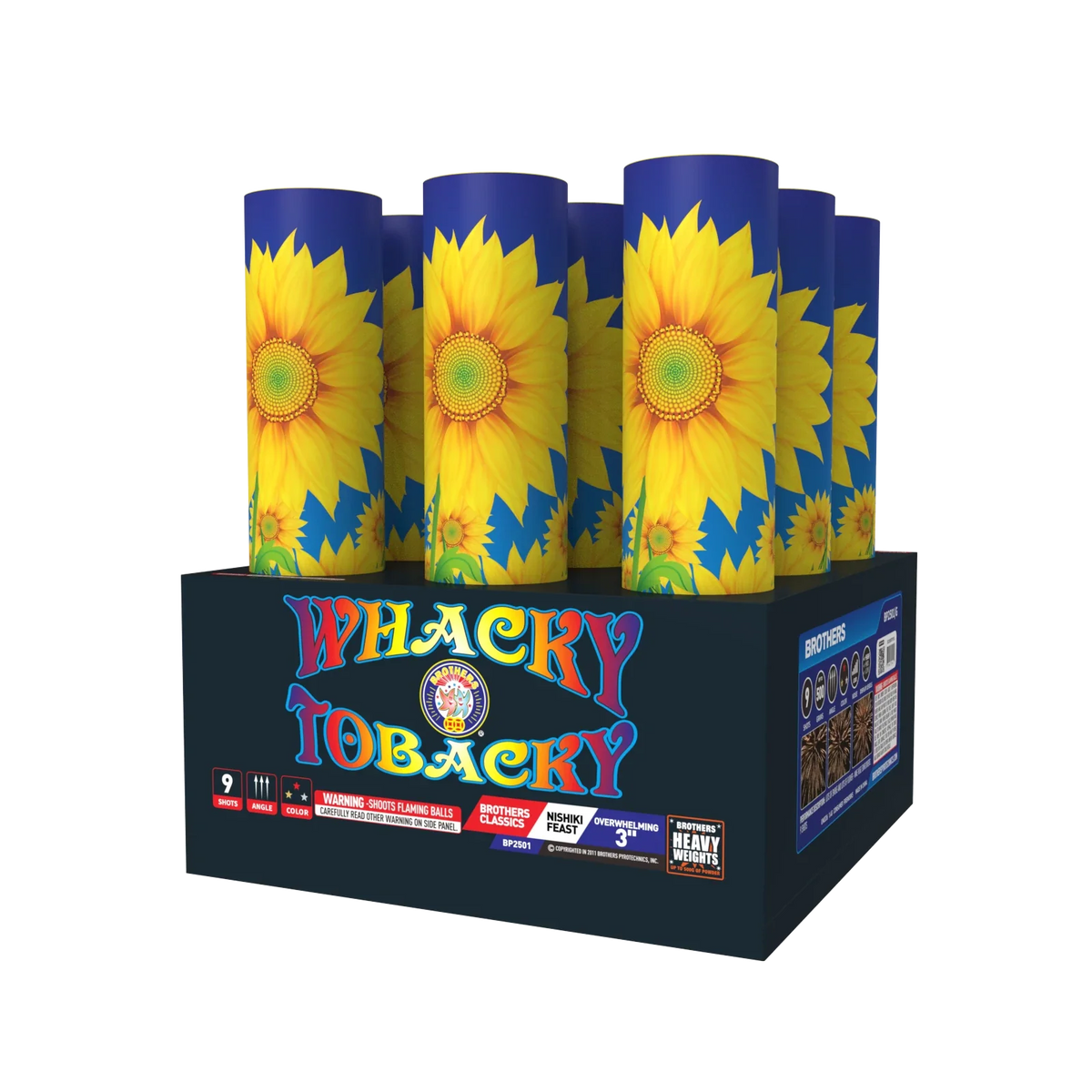 Whacky Tobacky 3" 9 Shot product packaging