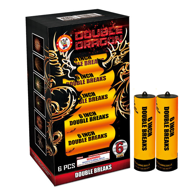 Double Dragon 6" P8044 product packaging