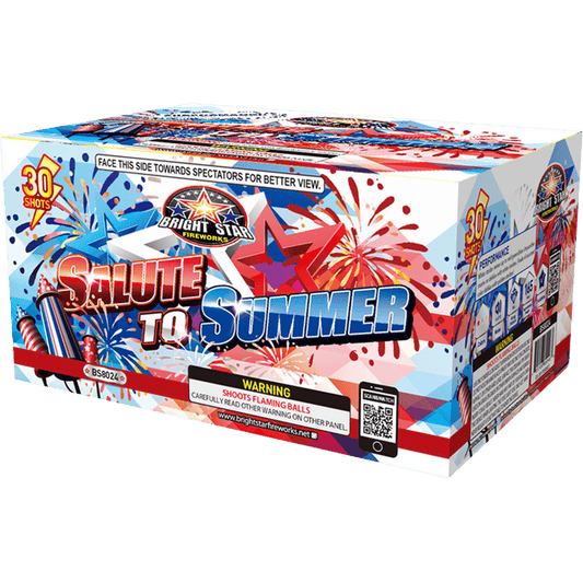 Salute To Summer 30's Winda wholesale 200 gram multi-shot fireworks cake