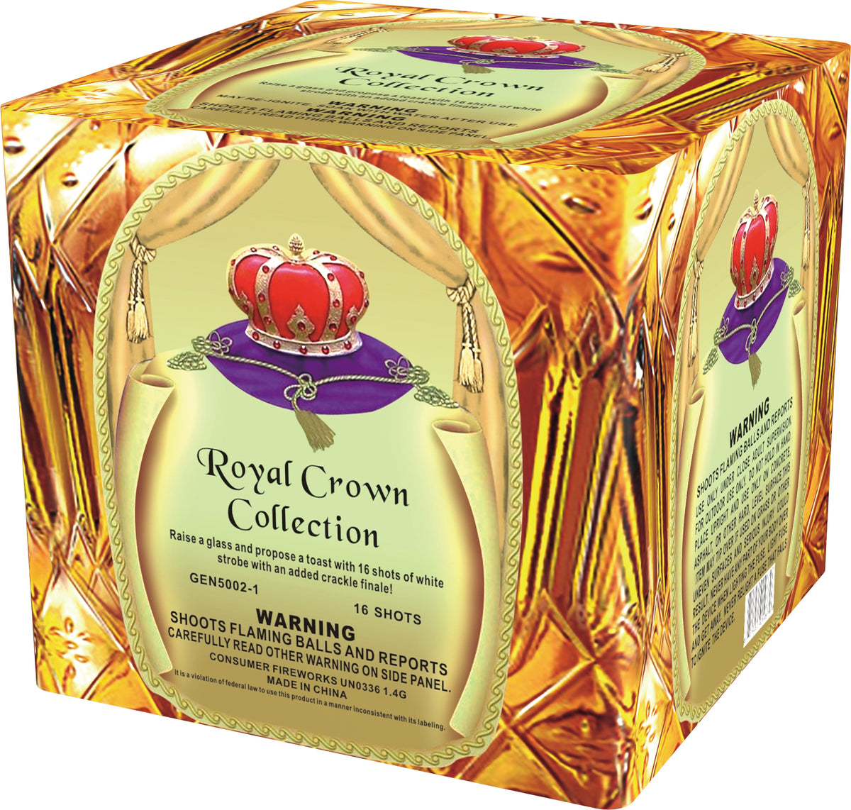 Royal Crown Collection 500g fireworks assortment alternate product view