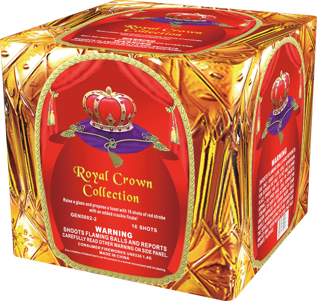 Royal Crown Collection 500g fireworks assortment additional product view