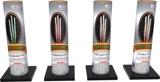 Cosmic Comets Grand Patriot wholesale reloadable aerial shell kit