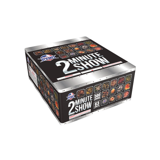 2 Minute Show Grand Patriot 500g fireworks cake