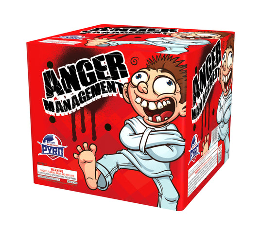 Anger Management Major League Pyro 500g fireworks cake