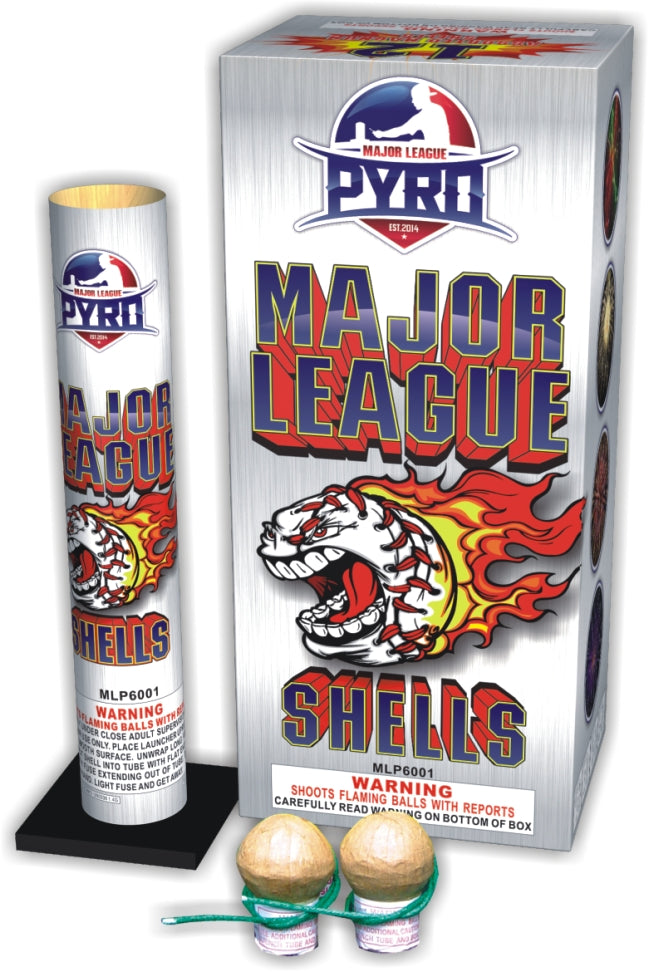 Major League Magnum Shells Major League Pyro wholesale reloadable aerial shell kit