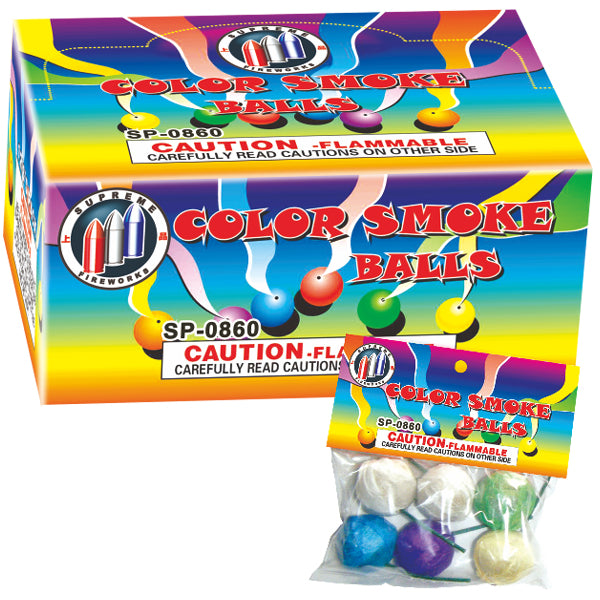 Supreme Color Smoke Balls Clay Supreme Fireworks wholesale smoke effect firework