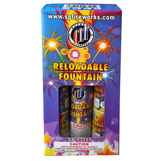 Reloadable Fountain Supreme Fireworks wholesale fountain firework