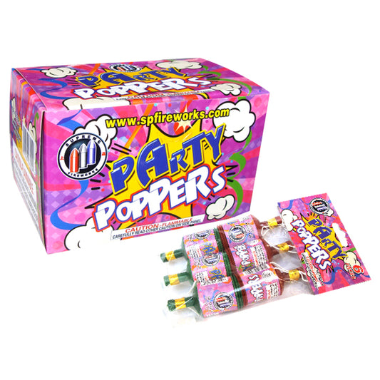 Supreme Party Poppers 6 Pack Bag Supreme Fireworks wholesale novelty firework