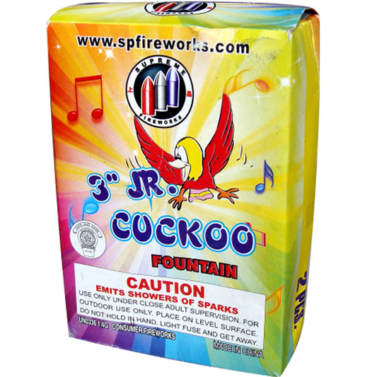 Jr Cuckoo Fountain Supreme Fireworks wholesale fountain firework