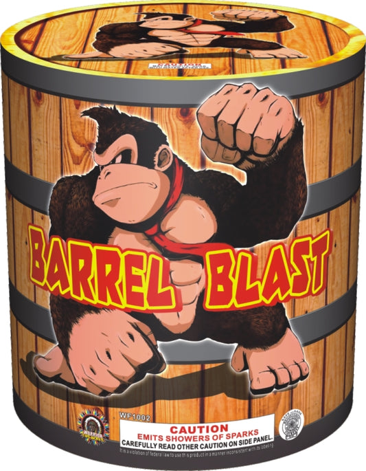 Barrel Blaster Warrior wholesale 500 gram fountain firework