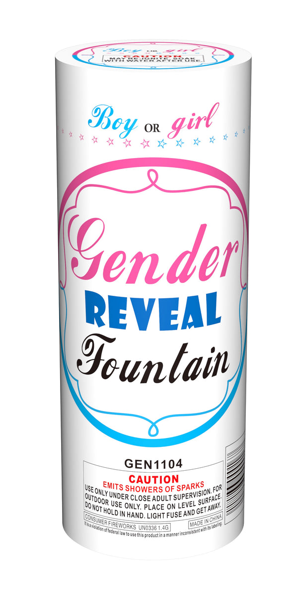 Gender Reveal Fountain